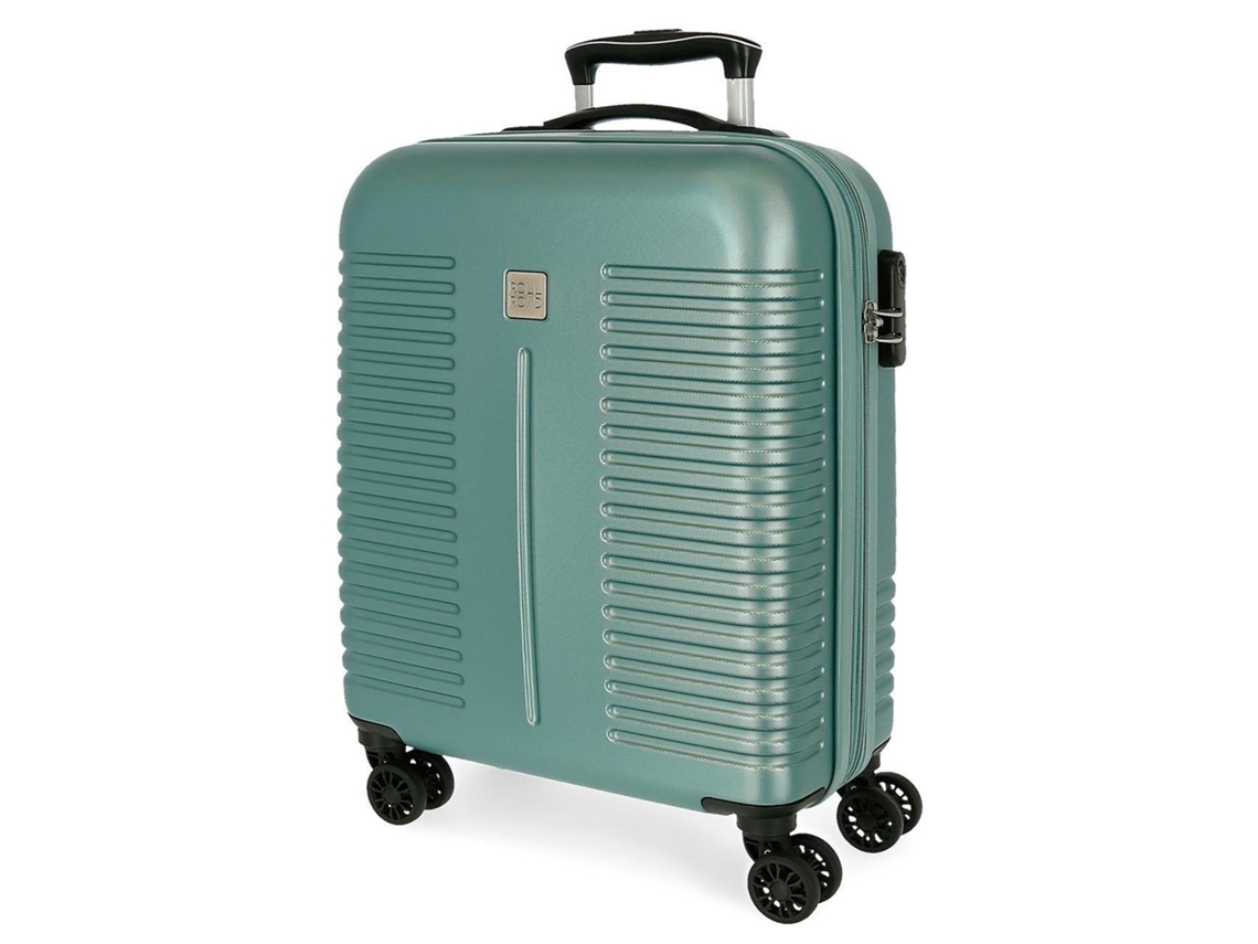 Mala de Cabine Expansível ROLL ROAD India Verde (40x55x20+5cm - 37L)