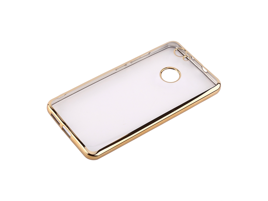 Capa de Telefone Huawei Nova TPU Transparente Eletroplatada EOOCOO (transparente, anti impacto)