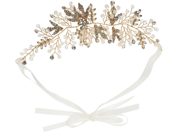 Conjunto De 4 Tiaras Artificiais, Acessórios Decorativos Para Casamentos, Festas E Fotografia.
