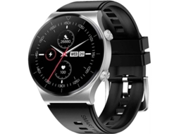 Smartwatch Masculino Monitor de Atividade Sono IP67 Resistente à Água Rastreador de Fitness Pedômetro Bestvite (fita Prata)