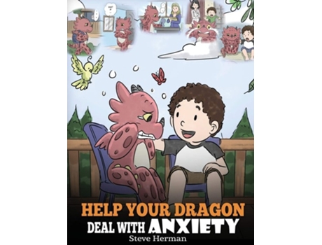 Livro Help Your Dragon Deal with Anxiety de Steve Herman (Inglês - Capa Dura)