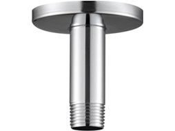 Prateado Chuveiro Support Para Montagem No Teto, 10cm Extender Arm In Insuficiente Para Chuveiro Teto Com