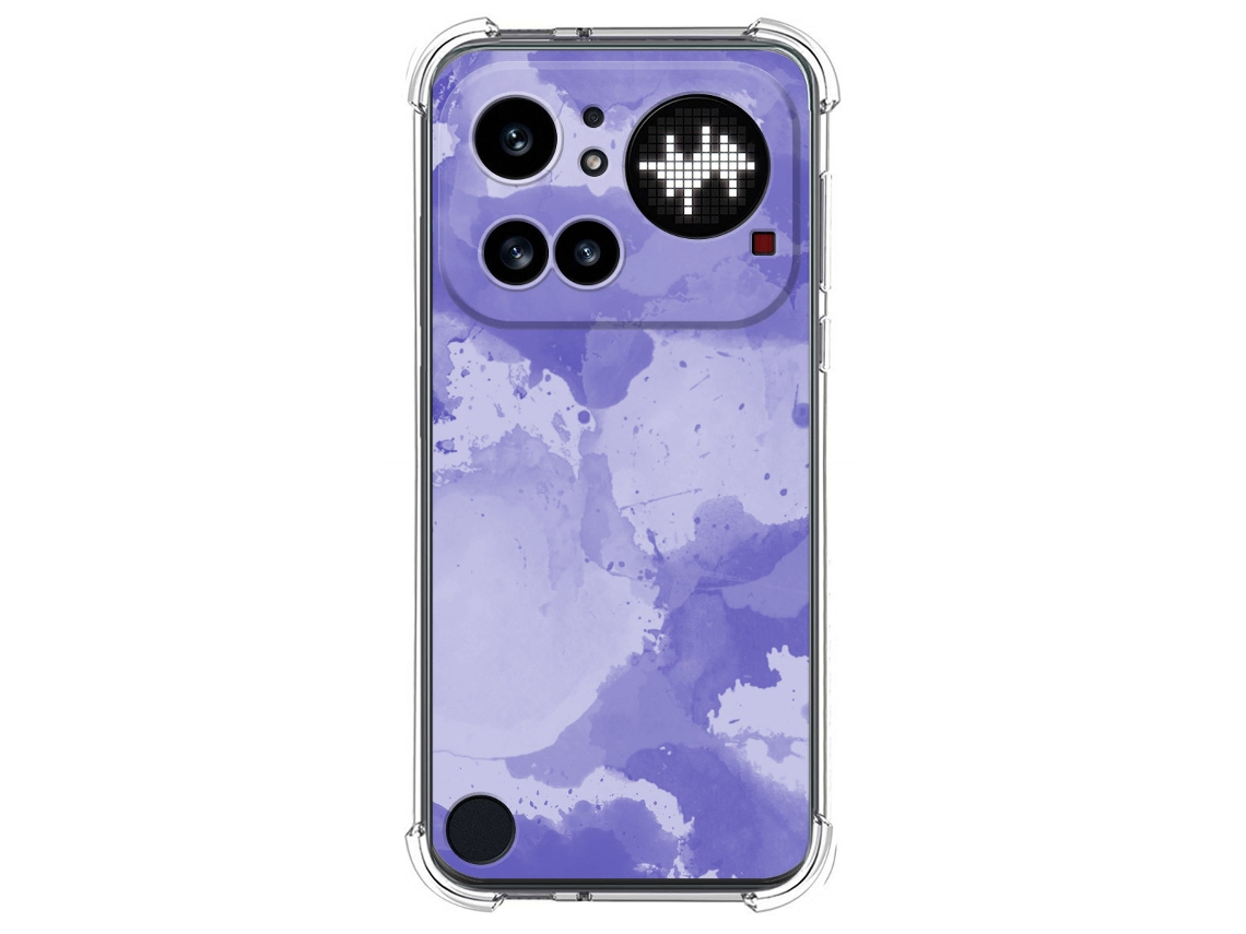 Capa Tumundosmartphone De Silicone À Prova De Choque Para Nothing Phone 4a Pro 5g Com Estampa Em Aquarela 01 Desenhos