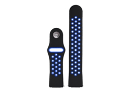 Pulseira de Relógio em Silicone para Substituição, Acessório de Pulseira Inteligente para Fitbit Versa, Estilo Bicolor EOOCOO