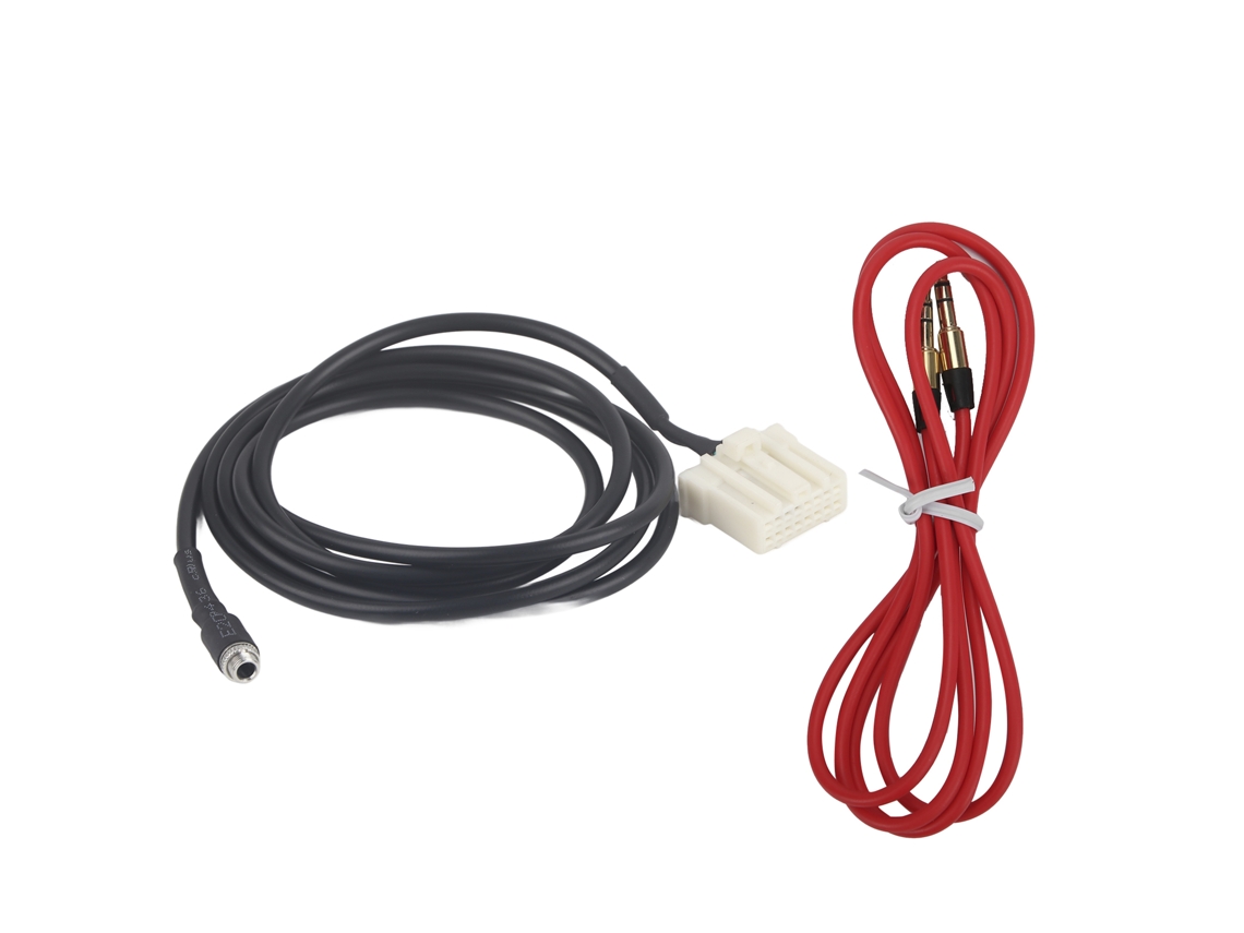 Cabo Adaptador de Áudio Aux In para Carro, Compatível com Mazda 2/3/5/6/mx5/rx8 AQUAFORGE