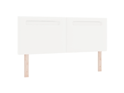 Conjunto 1 Cabeceira Vidaxl Branco Couro Sintético (160 Cm)