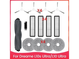 Para Dreame L10s Ultra/l10 Ultra, Compatível Com Xiaomi Robot Vacuum X20+ Plus, Escova Lateral Principal, Filtro Hepa E Acessórios.