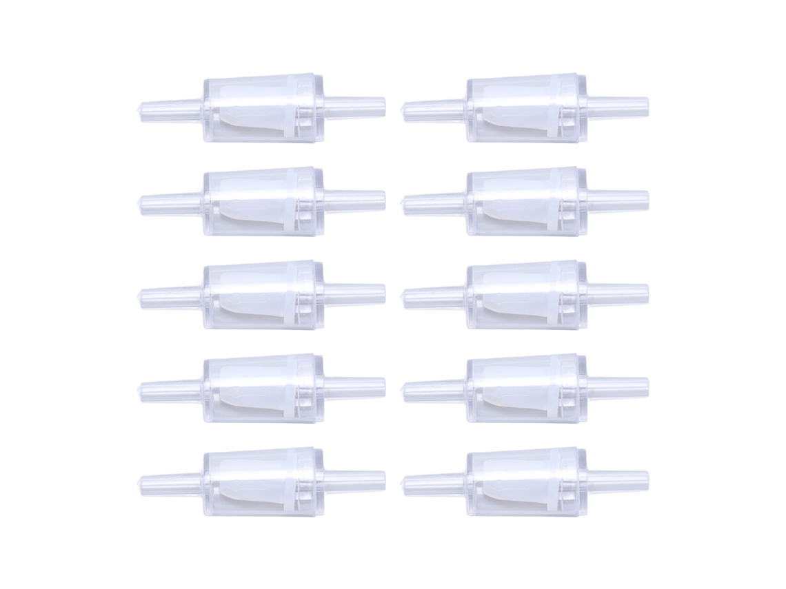 Válvulas Unidirecionais De 4mm Pp Laxiscreed: 10 Peças Para Aquários E Bombas De Ar