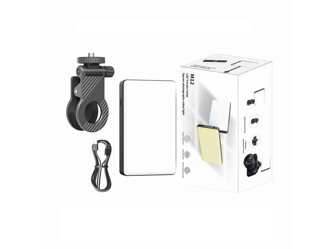 Luz De Vídeo Led Mini, Luz Para Conferências Em Laptop E Telefone Inteligente, Clip On Para Computador