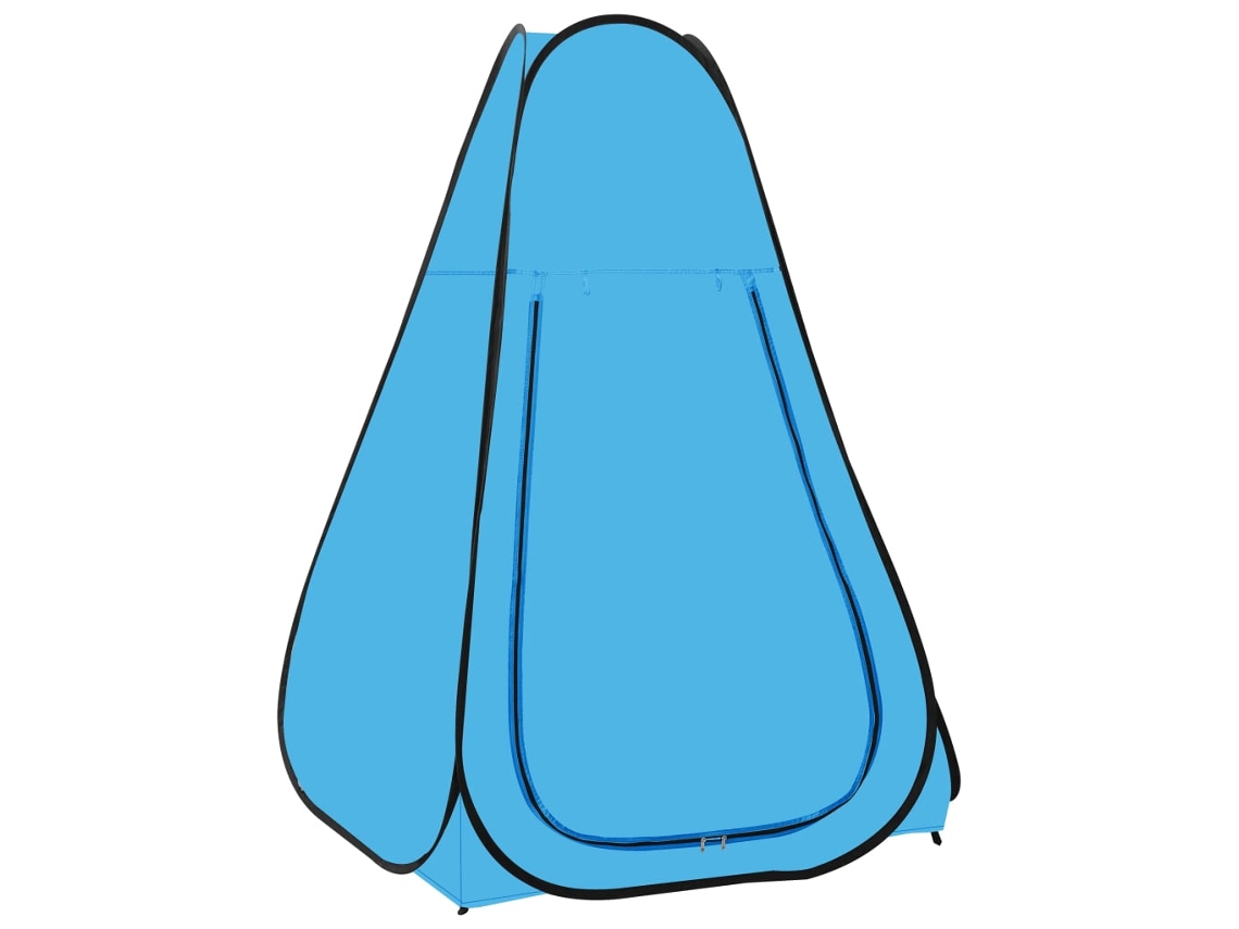 Vidaxl Tenda De Duche Azul