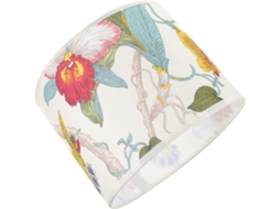 Luminária Moderna com Estampa Floral em Tecido, Soquete E27 Cm, para Sala de Estar. SFUSHOS