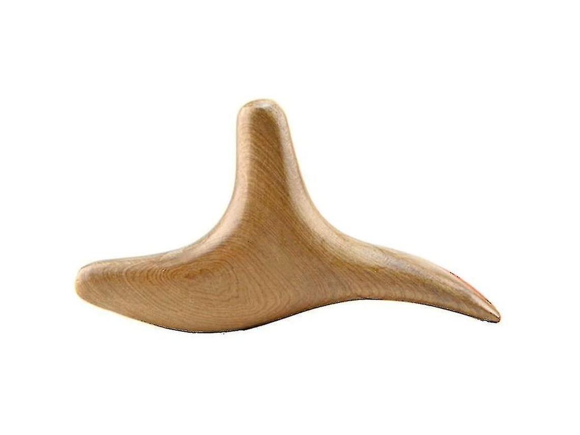 2026 tabla Gua Sha de Madera Vera Tridente para Masaje Acupuntura Spa Alivio Dolor