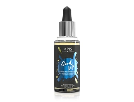 Regenerador De Cutículas E Unhas Com Vitamina E, 30ml Fórmula De Luxo Apis Good Life