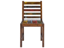 Maison Exclusive - Cadeiras De Jantar 2 Pcs Madeira Recuperada Maciça