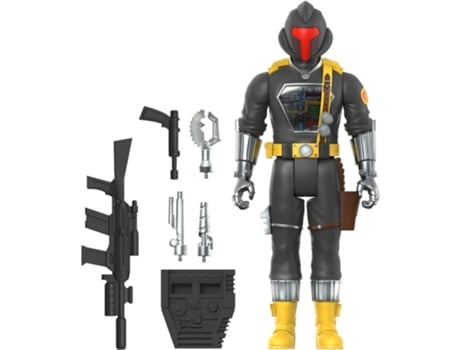 Super 7 Gi Joe Cobra Bat Figure Reaction Preto