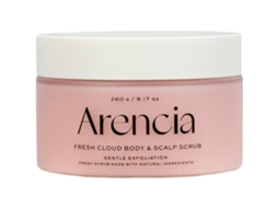 Arencia Fresh Cloud Esfoliante Corporal E Para Couro Cabeludo 2-em-1 260 G