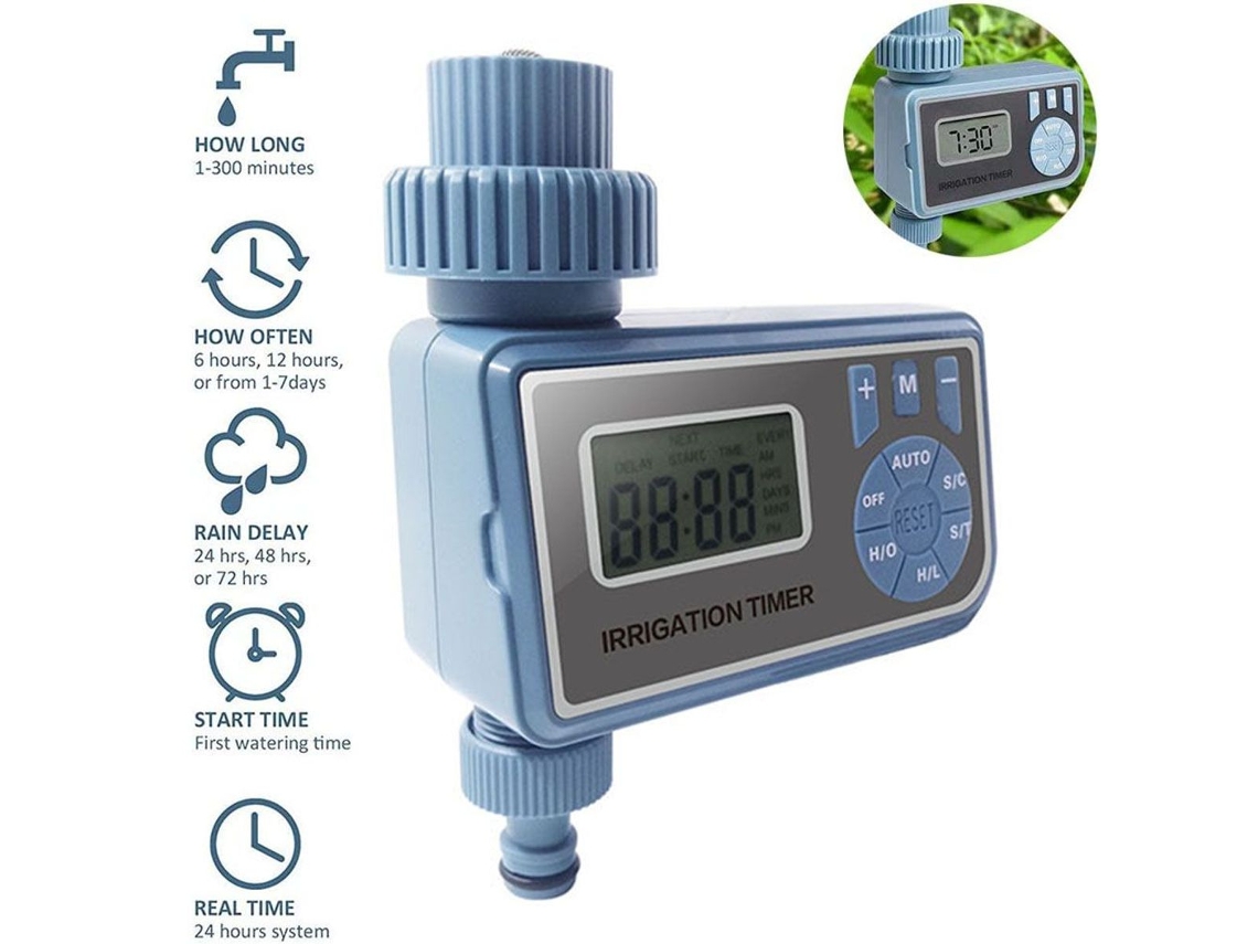 Temporizador De Irrigação Digital Programável Com Uma Saída Automática.