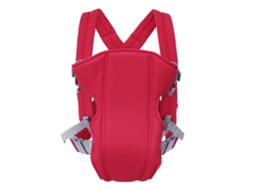 Mali porte bebê para Recém nascido e Bebê, Mochila Frontal Traseira Respirable, Sutiã Ajustável (vermelho)