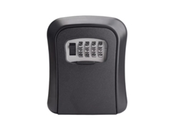 Cofre Chaves Eifson Montagem Segredo 4 Dígitos 8.5x3x6.2cm (preto)