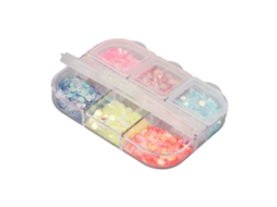 Lantejoulas De Arte De Unhas Estilo B Com Cores Mistas Iridescentes Para Design Diy Manicure Decorations Glitter Flakes