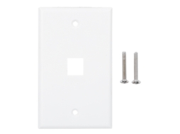 Laxiscreed Painel De Saída De Rede Para Cat5/cat6 Compatível Com Tomadas De Parede Nos Eua