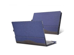 Capa Protetora De Couro Resistente A Impactos Para Laptop Lenovo Ideapad Slim 5i Gen 9 / Gen 8 De 14 Polegadas.