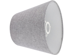 Abajur De Cabeceira Vintage Cinza, Pequeno, Cônico E Resistente, Para Quarto, Sala De Estar E Hotel. Proteção Garantida.