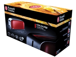 Torradeira RUSSELL HOBBS 21391-56 (Vermelho - 1000 W)