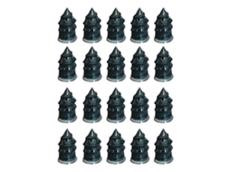 Omni-20 Drunk Parafuses para Reparo Rápido de Pneus, Ferramenta para Carros e Motocicletas, Pneus Auto-Reparadores a Vácuo, Preto