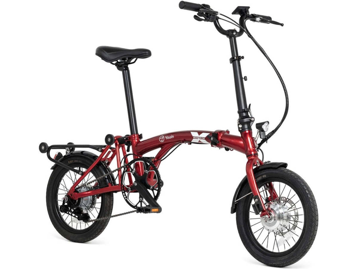 Bicicleta Elérica YOUIN Urban Oxford (Autonomia: 40 Km - Vermelho)