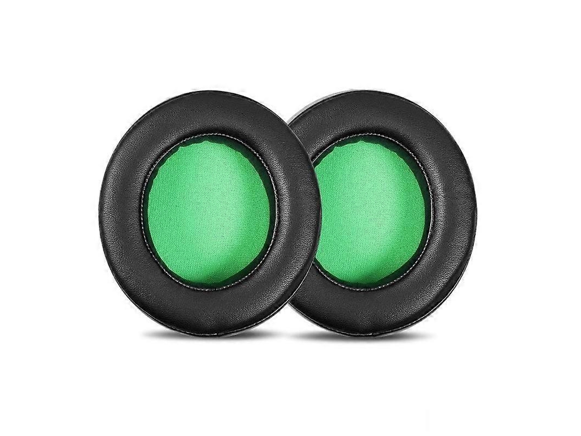 1 Par De Almofadas De Reposição Rotativas E De Encaixe Para Razer Kraken Pro V2protein Couro