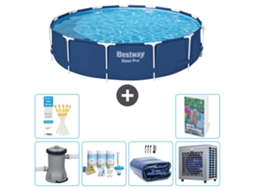Bestway Piscina Bestway Steel Pro Redonda - 396x84 Cm - 7-peças S302