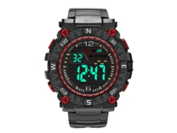 Reloj Electrónico Deportivo Con Pantalla Led Y Movimiento Digital Para Hombres (rojo)
