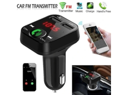 Transmissor Fm Bluetooth Veicular, Usb, Carga Rápida, Mãos-livres, Aux
