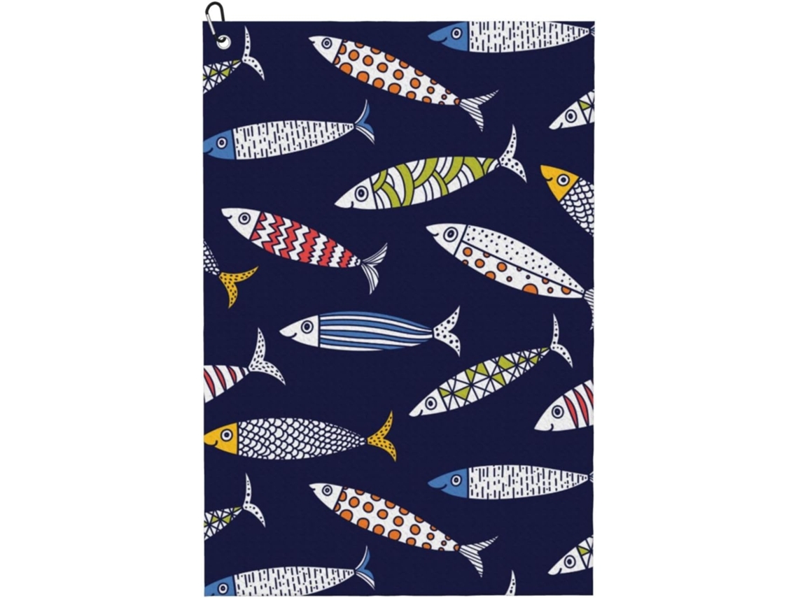 Acessórios para Bolsa de Golfe em Formato de Peixe