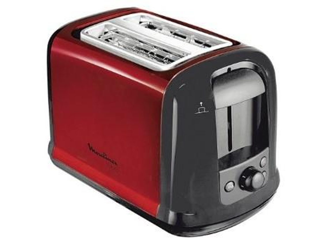Moulinex Subitor 2 Fatias 850 W Preto Vermelho