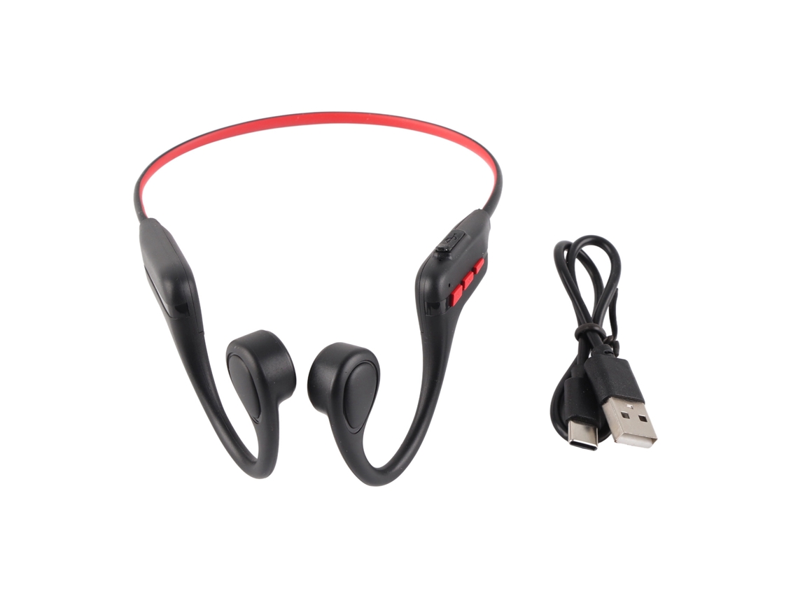 Fones de Ouvido LAXISCREED Condutivos Ósseo Bluetooth 5.3 Ipx5