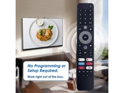 Controle Remoto De Substituição Para Dexp Q551 Q651 A321 A431 A501 A551 Para Tv Viomi D2290b Para Tv Chiq Plusham Ua501uhd (sem Voz)_glo