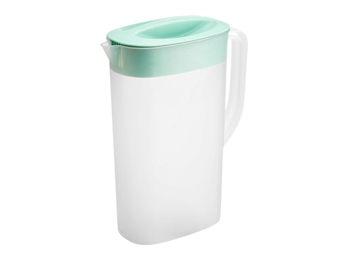 Jarra De Água Para Porta De Geladeira, 2500ml, Grande, À Prova De Vazamentos, Design Fino, Para Bebidas Quentes E Frias.