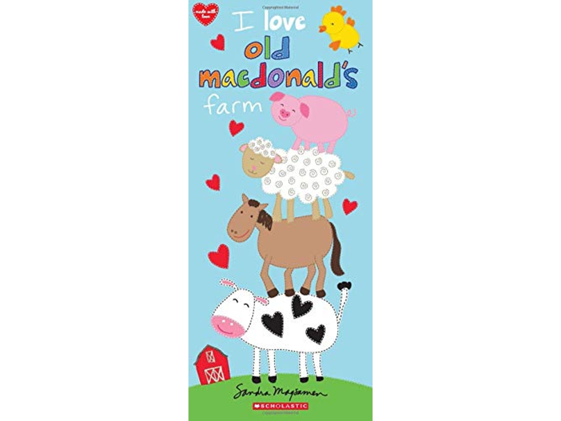 Livro I Love Old MacDonalds Farm de Sandra Magsamen (Inglês - Capa Dura)