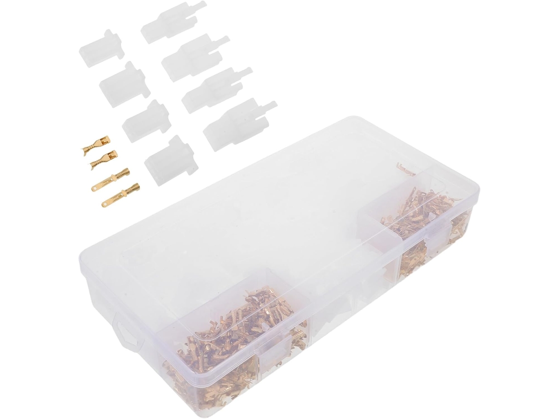 Kit De Conectores Automotivos À Prova D'água Para Fiação De Carros E Motocicletas.