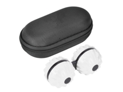Mali giróscopo de Massagem com 2 Bolas Conectadas para Alivio de Dor e Relaxamento Branco