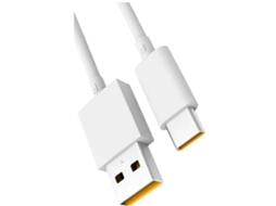 Cabo Carga Fast Charge Vooc para Oppo VENISYMLIS Branco