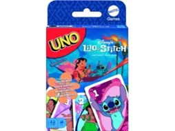 Jogo de Cartas UNO Lilo e Stitch (Idade Mínima Recomendada: 7 Anos)