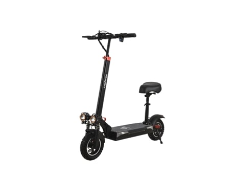 M4 Pro Trotinete Elétrica Motor 500w Pneus De 10 Polegadas Freios A Disco Assentos Removíveis Dobrável Preto Kugoo