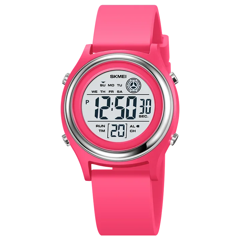 Relógio Feminino, Resistente À Água Até 50 Metros E A Choques, Reloj Mujer, Com Visor Retroiluminado.