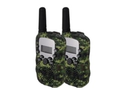 Walkie talkies Adultos, Longo Alcance, Fone, Recarregável, Rádio AQUAFORGE