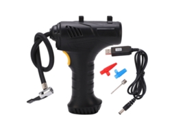 Inflador De Pneus Sem Fio Com Display Digital E Parada Automática 120w Para Carro E Bicicleta