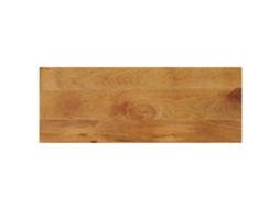 Vidaxl Tampo De Mesa Retangular 90x30x3,8 Cm Mangueira Maciça