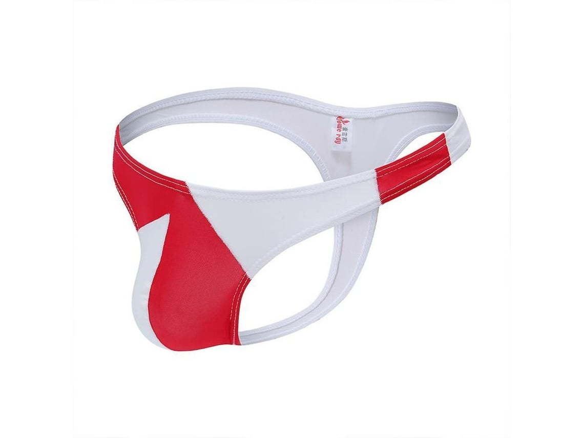 2026 tanga para Hombre G strings de Bloques de Color Calidad Alta Talla Asiática